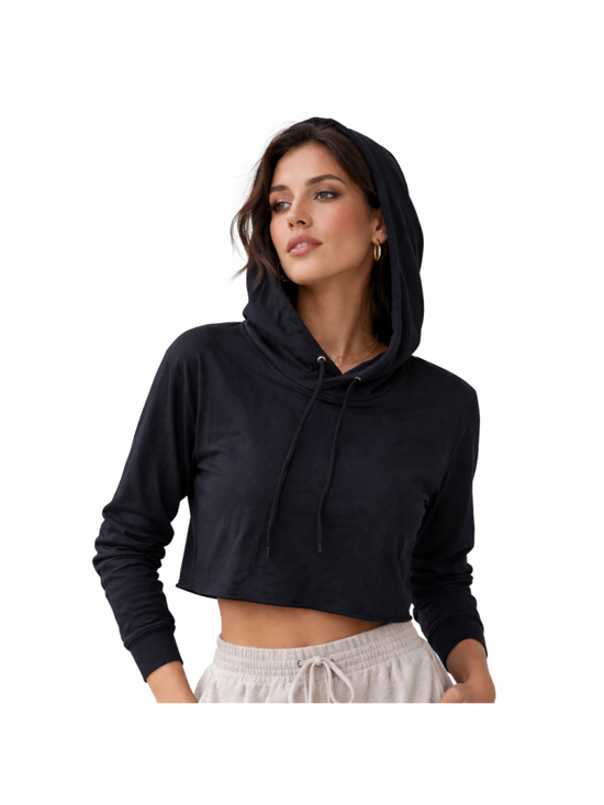 MAP Collection Tops - Women’s Long Sleeve Cropped Lightweight Hoodie – MAP Collection – Size S/M –NWOT